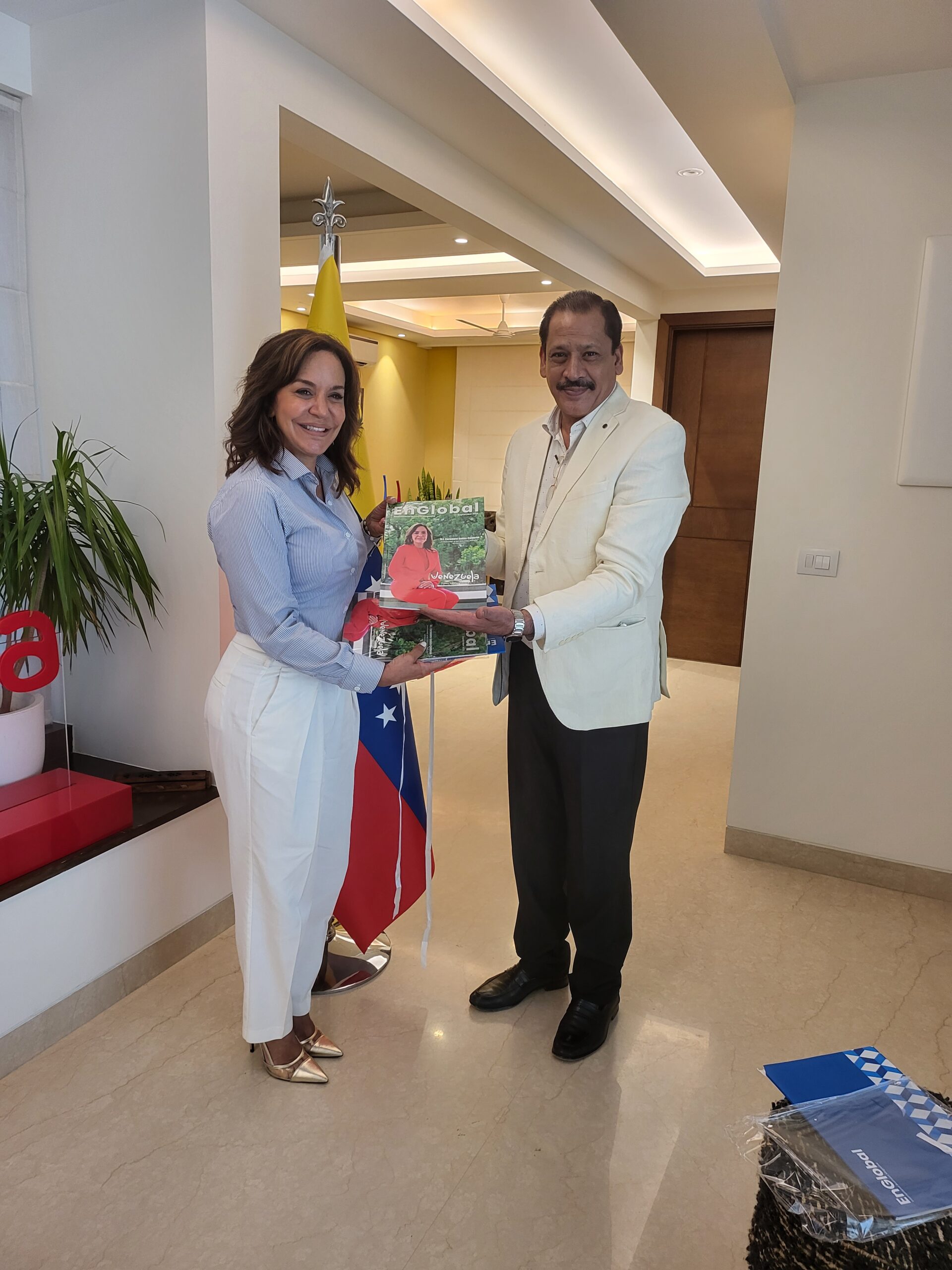 H.E. Coromoto Godoy Calderon, Ambassador of Venezuela to India