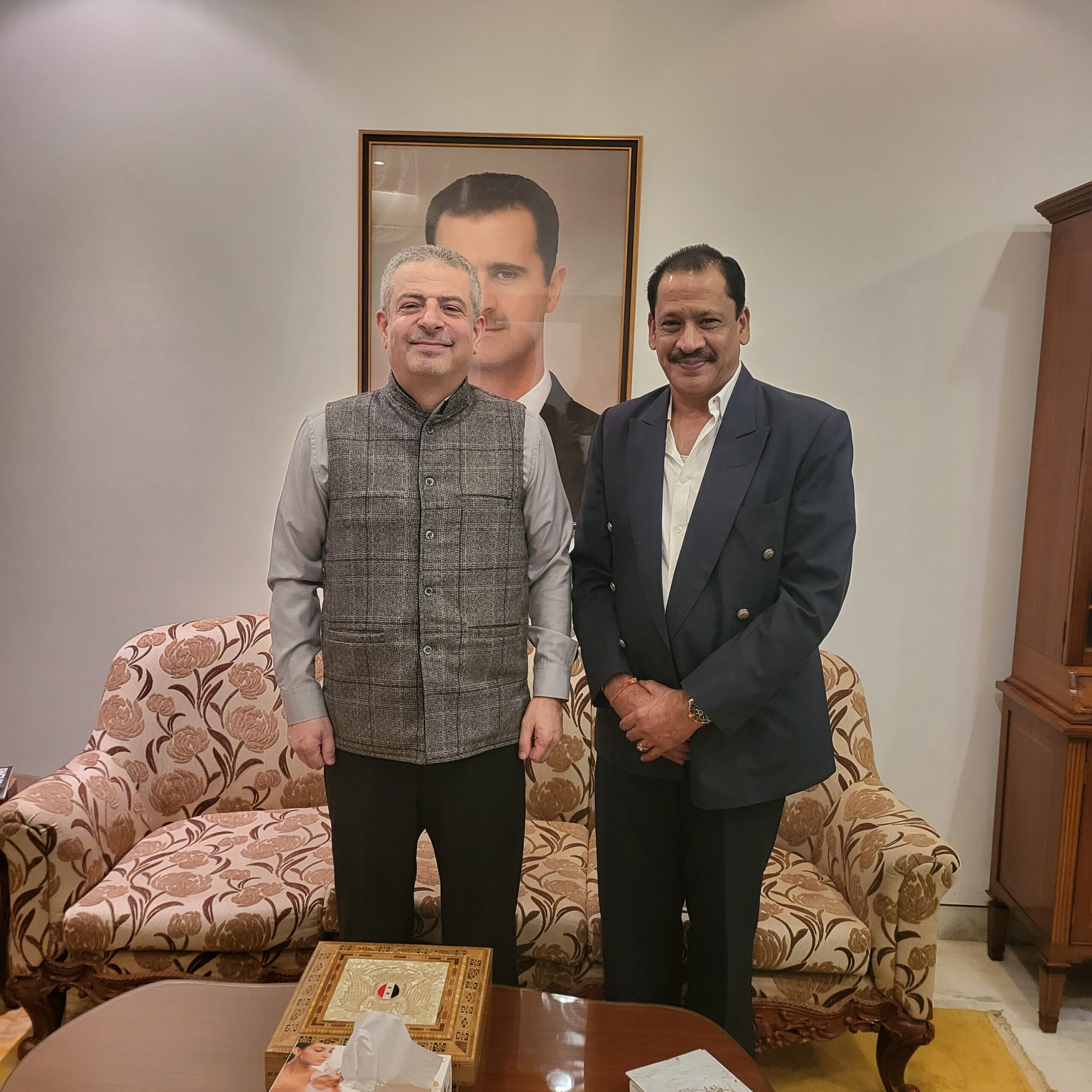 H.E. DR. BASSAM ALKHATIB, Ambassador of Syria to India